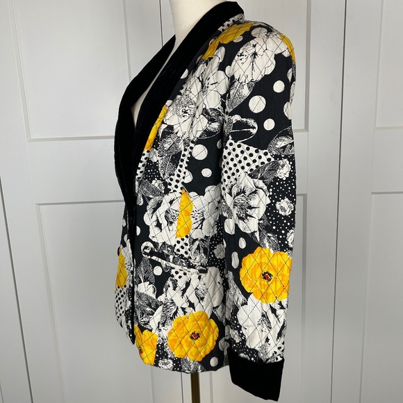 One of a Kind Silk Blazer - Picture 3 of 11
